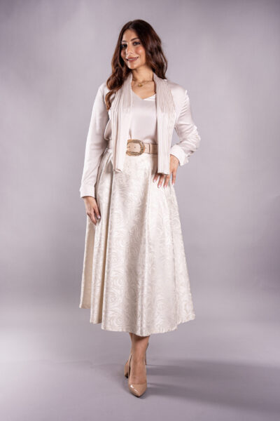 elegant scarf blouse Faya Boutique Jordan