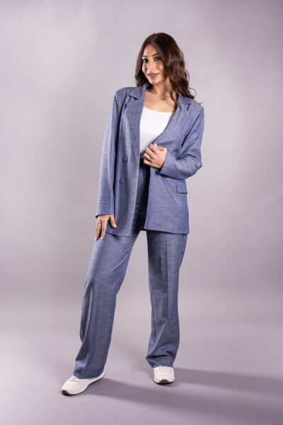 classic blue suit Faya Boutique Jordan
