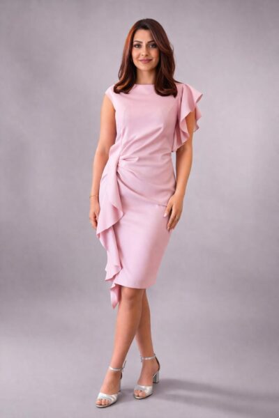 pink evening dress Faya Boutique Jordan