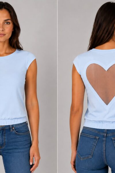 Basic Top With Heart