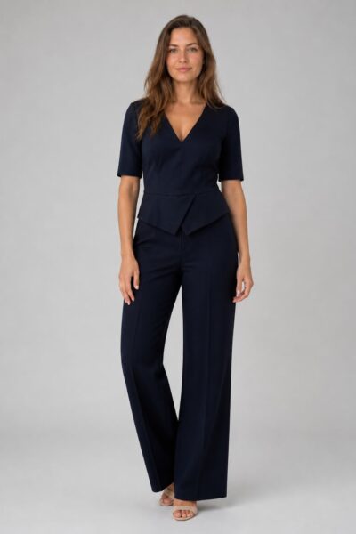 Black Formal Jumpsuit